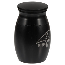 Haustier-Gedenkurne, minimalistisches Design, Metall-Hundeurne 1