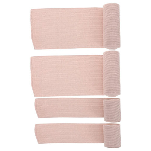 4 pcs. Highly elastic self-adhesive bandage for secure fixation