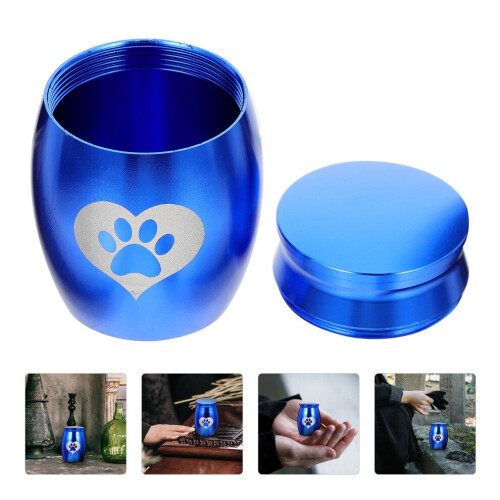 Wunderschönes Muster und Katzenurne für die Einäscherung 1
