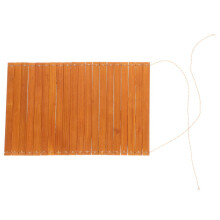 Kalligrafie-Rohling aus Bambusstreifen, Tassenkissen für DIY-Haushaltsaccessoires
