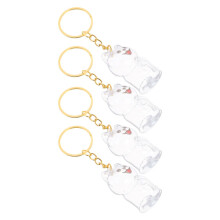 20 transparente Aufbewahrungsboxen für Hundehaare mit Design