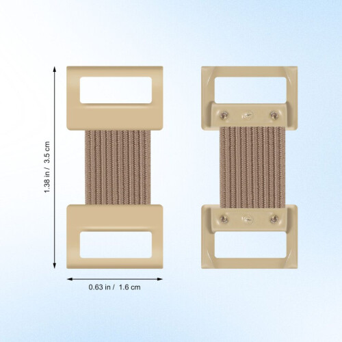 50 elastische plastic clips voor diverse verbanden 1