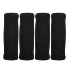 1 almohadillas de latón antideslizantes para bastones y muletas