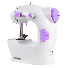 mini symaskin, multifunktionell bordssymaskin, lila