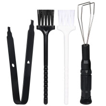 4-Piece Cleaning Kit for Mechanical Keyboards with Brush and Picker