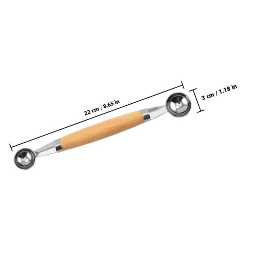 2 Stück Haushaltsmelonenschneider, multifunktionale Schaufeln 1