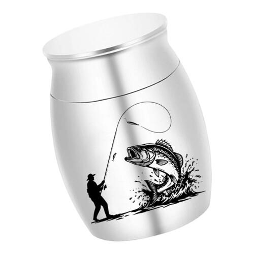 Environmental Friendly Pet Ashes Cenotaph Box Mixture-Silver