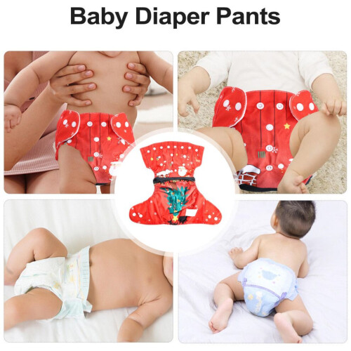 7 couches-culottes imperméables et ajustables pour bébé 2