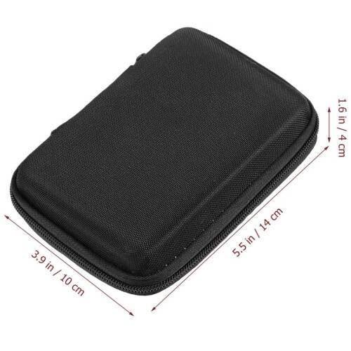 Mobile storage case, black EVA, for everyday use 1