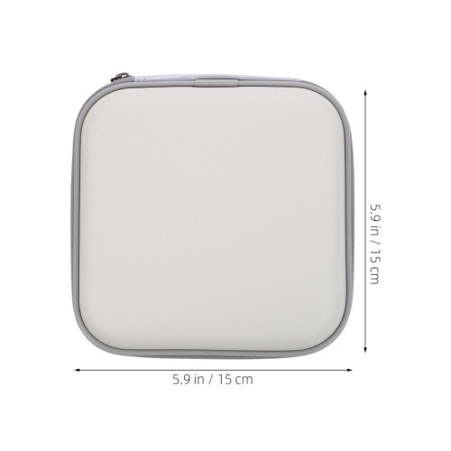 Media Case CD Cover Screen Protector White EVA 1