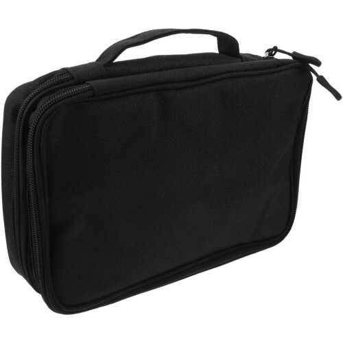 electronics accessory case, double-layered cable bag organizer