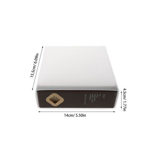 CD/DVD storage case, color, compact design, for media 2