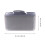 Mercerized, 128-piece CD bag, large, portable (grey) 2