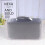Mercerized, 128-piece CD bag, large, portable (grey) 4