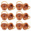 12 mini blomkorgar, flätade dekorativa korgar 4