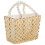 Raindrops vävd förvaringskorg beige 1 set 4