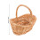 Cesta de picnic para exterior, cuadrada, 1 2