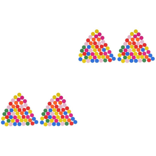 Paket med träskivor för barns matematik. 2