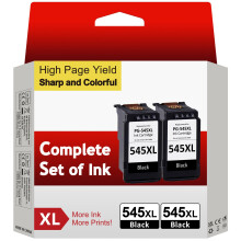 IKONK 545 Black Ink Cartridge XL, PG-545 Black XL Replacement for Canon 545 Black Ink Cartridges, Printer Ink 545 XL for Pixma TS3300 TR4500 TS3450