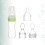 Ensemble de 3 biberons en silicone pour aliments pour bébé, vert 5