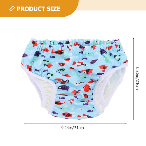 Couche de bain réutilisable pour bébés avec motif imprimé 2
