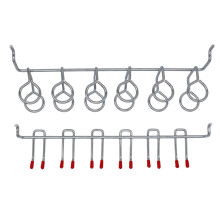 114Pcs Metal Pegboard Hooks Organizer Kit with Peg Locks for Garage & Workshop