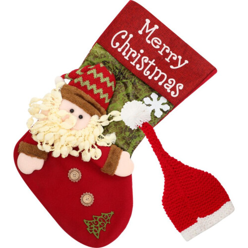 2 Sets Weihnachts-Babyschlafsack mit Mütze