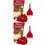 2 Sets Weihnachts-Babyschlafsack mit Mütze 5