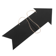 25 soportes de clip para tarjetas de estante de pared