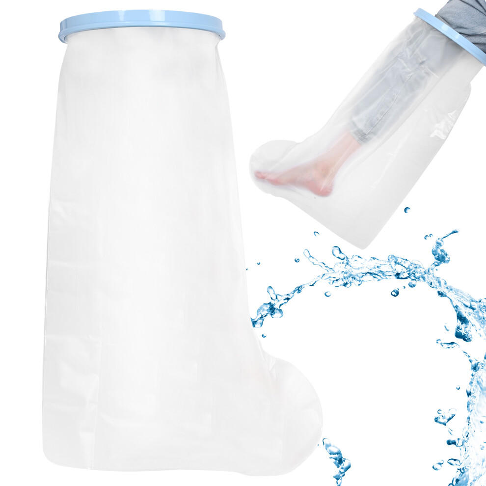 Waterproof Adult Foot & Leg Cast Cover 71x25.5cm for Wounds & Baths