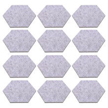 12 Filz-Pinnwände, selbstklebende Whiteboards