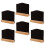 6er-Pack Mini-Holztafeln, doppelseitig, mit Ständer 5
