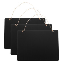 Mini set de cena con base de madera, 10 hojas + láminas + bolígrafos