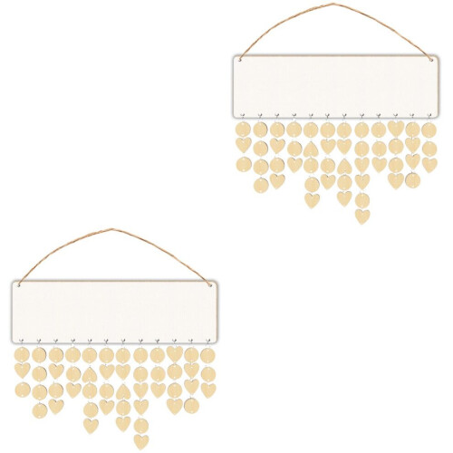 2er-Pack Memory Pinboard Kalender für Geburtstage 2