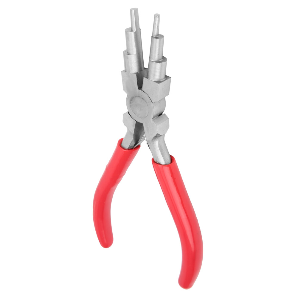 6In1 Bailmaking Pliers For Jewellery Wire Looping Round Mouth Craft Tool 4111360526171