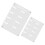 Worgeous 2 uitwisbare whiteboardstiften voor weekplanner 1