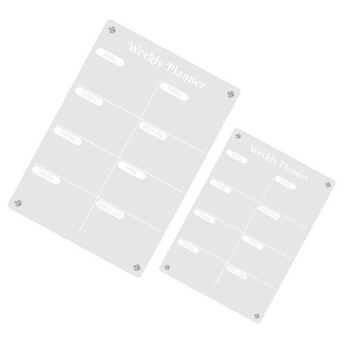 Worgeous 2 uitwisbare whiteboardstiften voor weekplanner