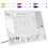 2 Sets Acryl-Planungstafeln für Monate und Wochen (Whiteboard) 1