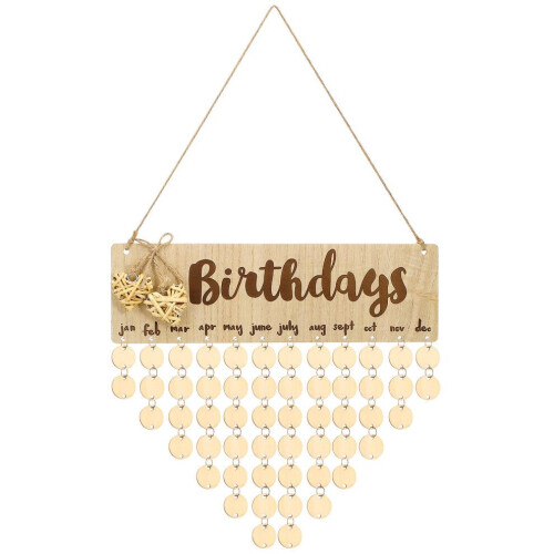 DIY-Hängekalender zum 2. Geburtstag (einfache Montage)