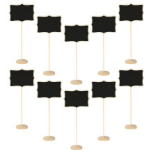 10 Mini-Tafeln mit Schreibfläche, reserviert