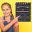 1 set schoolbordjes "Eerste schooldag" kinderaccessoires 4