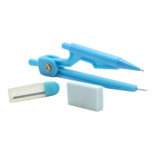 3-delige ABS-set met potlood en gum voor