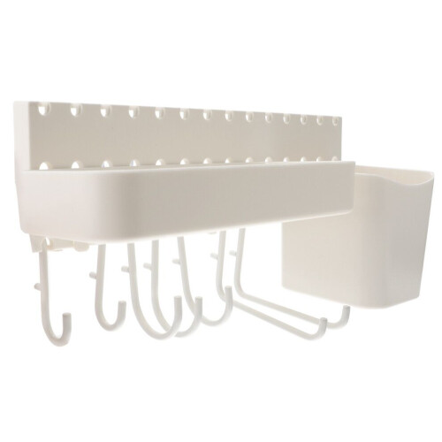 1 set Pegboard-kombinationskit väggmontering utan borrning 2