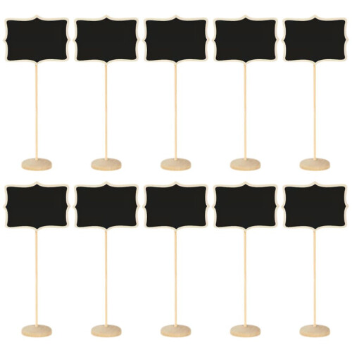 10 Mini-Tafeln mit Schreibfläche, reserviert 1