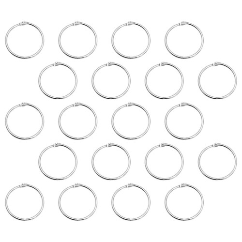 Raindrops 20 Metal Movable Ring Buckle Office