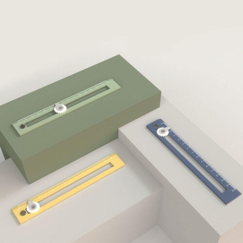 2 compas, règles de dessin, outils de mesure 2