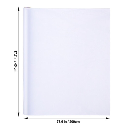 2 selbstklebende weiße Whiteboard-Folien 1