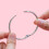 Raindrops 20 Metal Movable Ring Buckle Office 4