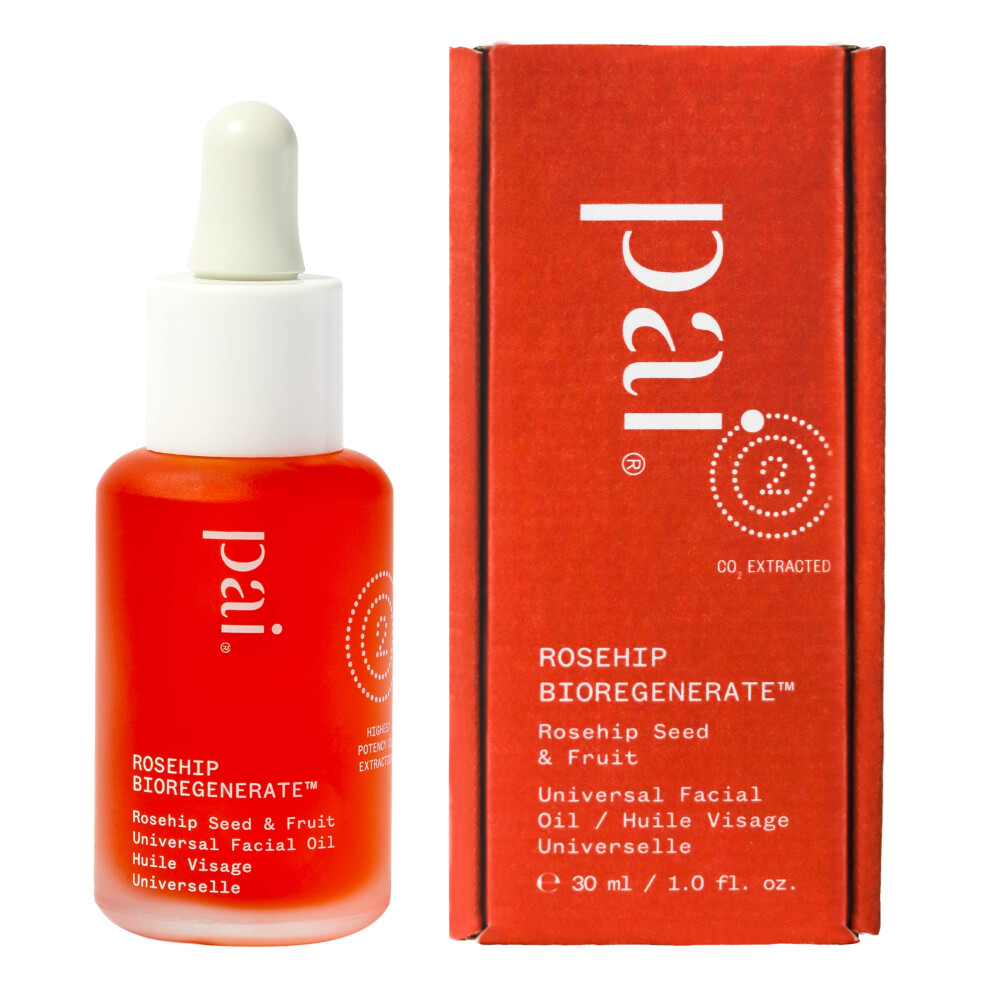 Pai Skincare Rosehip Bioregenerate Oil 30Ml, Nourish, Hydrate, Rejuvenate, Antioxidants, Vitamin E, Sensitive Skin, Organic Oil For Face