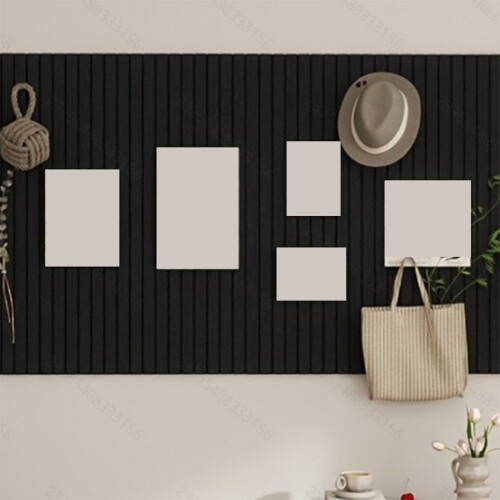 Multipurpose Vertical Line Perceived Noticeboard-Dark camel 2